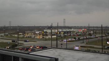 Weather camera view of Iowa Colony Police Department.