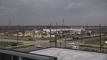Weather camera view of Iowa Colony Police Department.
