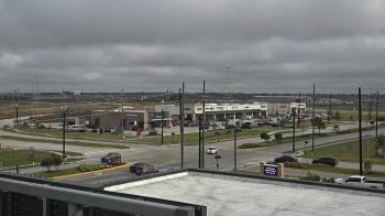 Weather camera view of Iowa Colony Police Department.