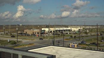 Weather camera view of Iowa Colony Police Department.