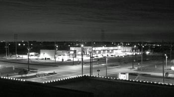 Weather camera view of Iowa Colony Police Department.