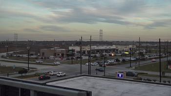 Weather camera view of Iowa Colony Police Department.