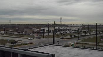 Weather camera view of Iowa Colony Police Department.