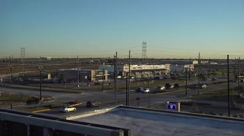 Weather camera view of Iowa Colony Police Department.