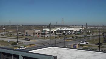 Weather camera view of Iowa Colony Police Department.