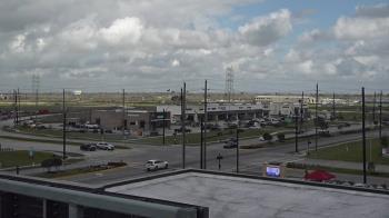 Weather camera view of Iowa Colony Police Department.