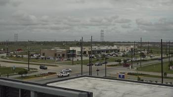 Weather camera view of Iowa Colony Police Department.