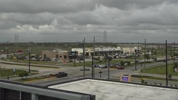 Weather camera view of Iowa Colony Police Department.