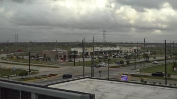 Weather camera view of Iowa Colony Police Department.