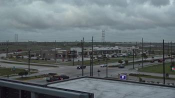 Weather camera view of Iowa Colony Police Department.