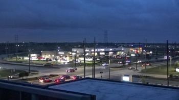 Weather camera view of Iowa Colony Police Department.