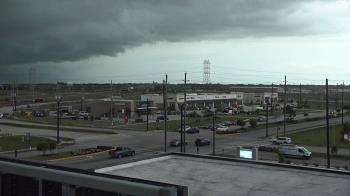 Weather camera view of Iowa Colony Police Department.