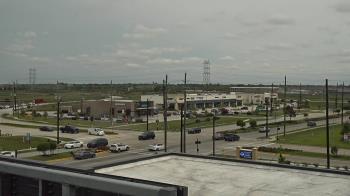Weather camera view of Iowa Colony Police Department.