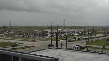 Weather camera view of Iowa Colony Police Department.