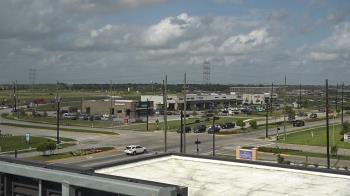 Weather camera view of Iowa Colony Police Department.