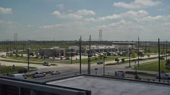 Weather camera view of Iowa Colony Police Department.