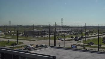 Weather camera view of Iowa Colony Police Department.