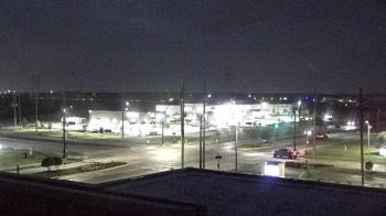 Weather camera view of Iowa Colony Police Department.