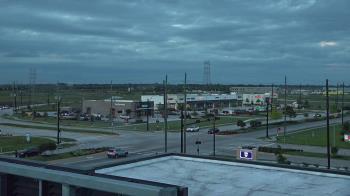 Weather camera view of Iowa Colony Police Department.
