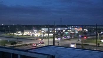 Weather camera view of Iowa Colony Police Department.