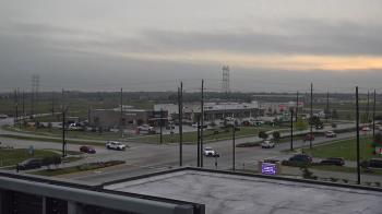 Weather camera view of Iowa Colony Police Department.
