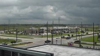 Weather camera view of Iowa Colony Police Department.