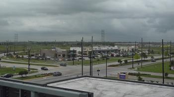 Weather camera view of Iowa Colony Police Department.