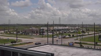 Weather camera view of Iowa Colony Police Department.