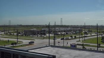 Weather camera view of Iowa Colony Police Department.