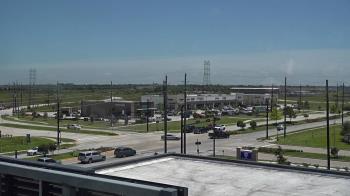 Weather camera view of Iowa Colony Police Department.