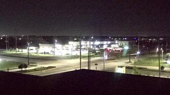 Weather camera view of Iowa Colony Police Department.