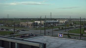 Weather camera view of Iowa Colony Police Department.