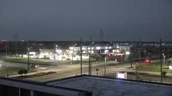 Weather camera view of Iowa Colony Police Department.