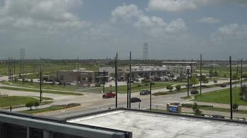 Weather camera view of Iowa Colony Police Department.