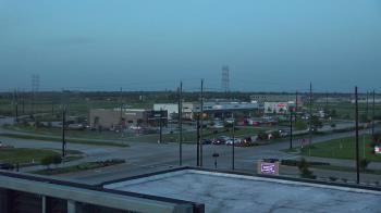 Weather camera view of Iowa Colony Police Department.