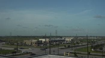 Weather camera view of Iowa Colony Police Department.