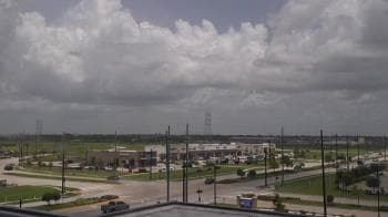 Weather camera view of Iowa Colony Police Department.