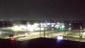 Weather camera view of Iowa Colony Police Department.