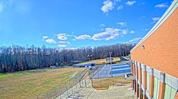 Weather camera view of Lackey HS.