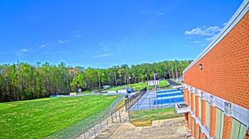 Weather camera view of Lackey HS.