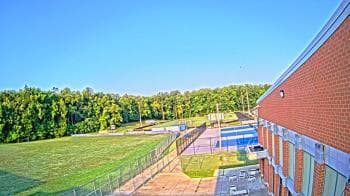 Weather camera view of Lackey HS.