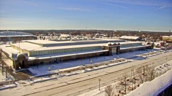 Weather camera view of Iowa State Fair Grounds.