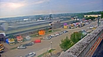Weather camera view of Iowa State Fair Grounds.