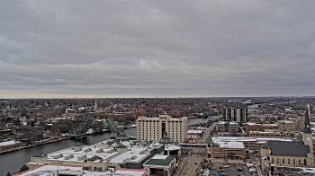 Weather camera view of County of Will.