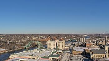 Weather camera view of County of Will.