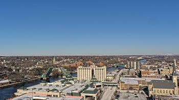 Weather camera view of County of Will.