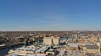 Weather camera view of County of Will.