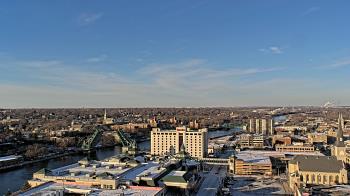 Weather camera view of County of Will.