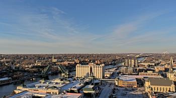 Weather camera view of County of Will.