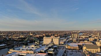 Weather camera view of County of Will.